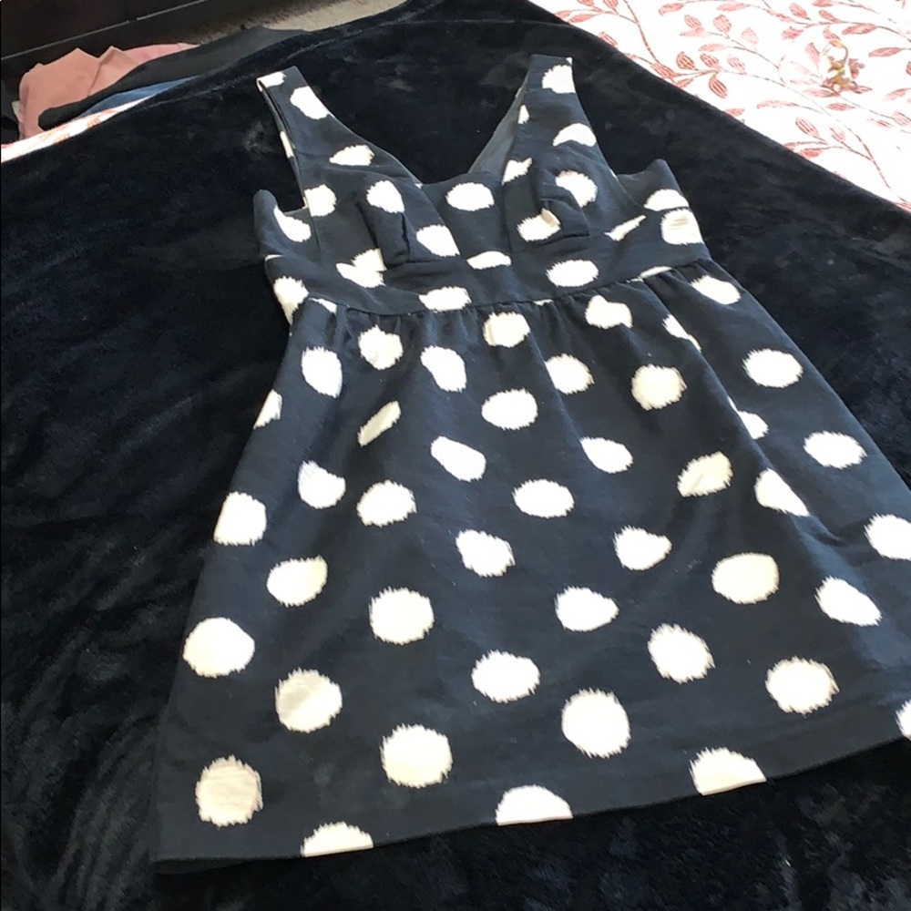 Ann Taylor Loft Polka dot dress